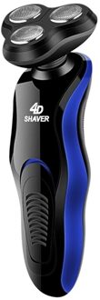 Usb Elektrische Scheerapparaten Scheren Machine 4 In 1 Baard Scheerapparaten 4D 3 Bladen Baard Nose Hair Trimmer Clipper Oplaadbare Voor mannen Gezicht Shaver