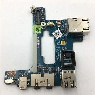 USB Fire Wire Audio RJ45 Board for DELL Latitude E6510 pulled - small