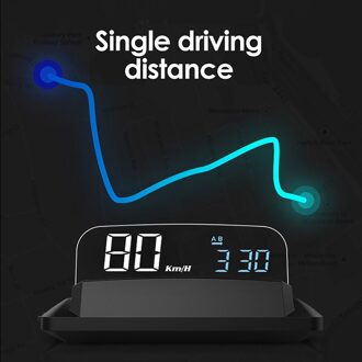 Usb Gps Hud H400G Head-Up Display Smart Auto Voorruit Snelheid Projector 12V/24V Compatiable Met alle Auto 'S