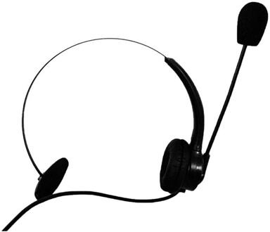 Usb Headset Met Microfoon Draaibare Verstelbare Ruisonderdrukkende Oortelefoon Callcenter Headset Oortelefoon Voor Pc Laptop