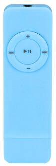 Usb In-Line Card MP3 Speler U Schijf Mp3 Speler Reproductor De Musica Lossless Geluid Muziek Media MP3 Speler ondersteuning Micro Tf Card blauw