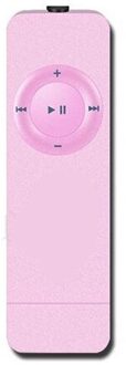 Usb In-Line Card MP3 Speler U Schijf Mp3 Speler Reproductor De Musica Lossless Geluid Muziek Media MP3 Speler ondersteuning Micro Tf Card Roze