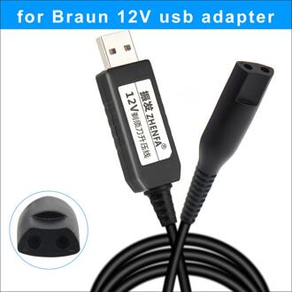 USB Kabel 12 v Braun Scheerapparaten Charger adapter Power For5790 5873 5874 5875 5876 5877 5884 5887 5190cc 5 Serie: elektrische Scheerapparaten