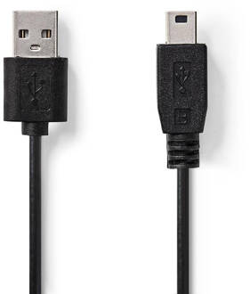 USB-Kabel - Zwart - 1.00 m