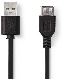 USB-Kabel - Zwart - 1.00 m