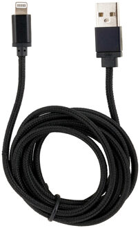 USB laadkabel 1.5 m - zwart