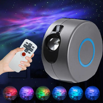USB LED Galaxy Projector Starry Night Lamp Star Sky Projection Night Light Aurora Starry Sky Lights Projector Multi-Color