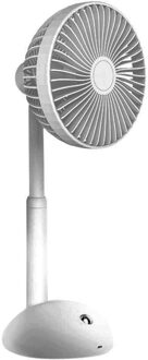Usb Low Noise Smart Home Draagbare Bureau Mini Ventilator Zomer Koele Tafel Fan 4-Speed Wind Verstelbare grijs