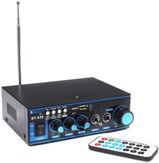 Usb Met Afstandsbediening Auto Hifi Ingebouwde Audio Bluetooth Stereo Radio Muziek Fm Eindversterker Home Digitale