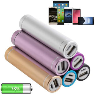 USB Metal Power Bank Box Case Kit Universal 5V 1A DIY Storage Box Suit 1X18650 Bank Battery External Charger for Smart Phone