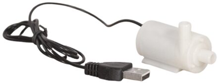 Usb Mini Pomp 3/5/6V Dual-Purpose Voor Vis-Tank Fonteinen Vijvers Beeldhouwwerken