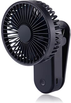 Usb Mini Wind Power Handheld Fan Clip Op Mini Bureau Ventilator 1200Mah Usb Draagbare Ventilator Met 3 Snelheden Leuke kleine Cooling Fans