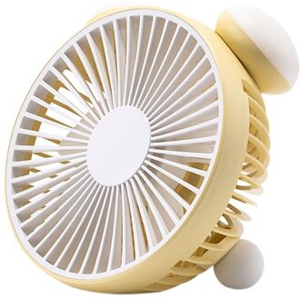 Usb Mode Smart Home Office Portable Handheld Mini Outdoor Fan Met Nachtlampje Wekker Vorm YE