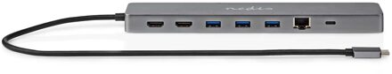 USB Multi-Port Adapter - CCBW64260AT02 Zwart