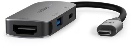 USB Multi-Port Adapter - CCGB64230GY01 Grijs