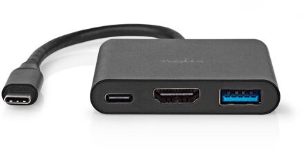 USB Multi-Port Adapter - CCGB64770BK01 Zwart