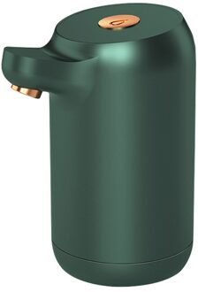 Usb Oplaadbare Automatische Waterpomp Drinken Dispenser Draagbare Huishoudelijke Intelligente Elektrische Water Dispenser Waterpomp groen