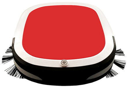 USB Oplaadbare Elektrische Draadloze Sweep Robot Automatische Robot Stofzuiger Huishoudelijke Schoonmaakmiddelen Mop de Floo Rood / EU
