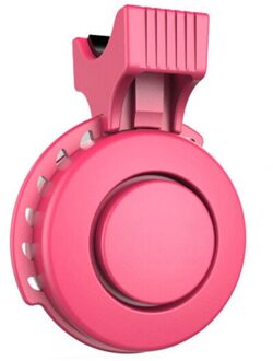 USB Oplaadbare Fietsen Fiets Elektrische Hoorn 120 dB Waterdichte Stuur Veiligheid MTB Road Mountainbike Geluiden Alarm Bell roze