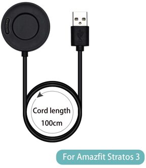 Usb Oplaadkabel Cradle Voor Amazfit Stratos 3 Voor Amazfit A1928 Smart Horloge Portable Charging Dock Sport Horloge Charger