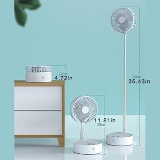 Usb Opladen Afstandsbediening Draagbare Mini Fan Handheld Fan Thuis Bureau Speed Verstelbare Usb Oplaadbare Fan