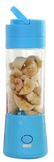Usb Opladen Draagbare Elektrische Fruit Juicer 380Ml Mini Elektrische Sap Cup Blender Cup Voor Shakes En Smoothies