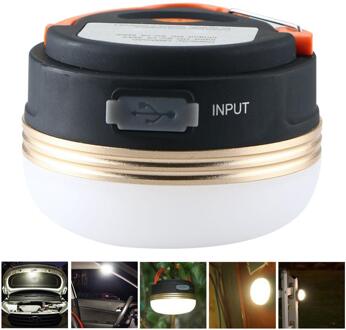 Usb Opladen Led Draagbare Lantaarn Led Camping Tent Licht Met Magneet Opknoping Magnetische Led Werken Emergency Lamp