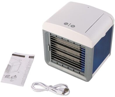 Usb Opladen Mini Draagbare Airconditioning Ventilator Koelkast Luchtkoeler Thuis Air Cooling Desktop Airconditioning Fan # G40