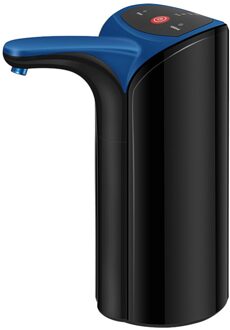 Usb Opladen Waterpomp Dual Mode Elektrische Water Dispenser Gallon Drinking Fles Schakelaar Voor Thuis Keuken Benodigdheden zwart