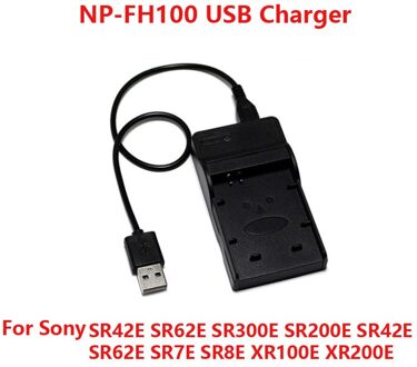 Usb-poort Digitale Camera Batterij Oplader Voor Sony NP-BN1 NP-BX1 NP-F550 NP-FH50 NP-FH100 NP-FR1 NP-FW50 NP-FZ100 NP-BD1 FD1