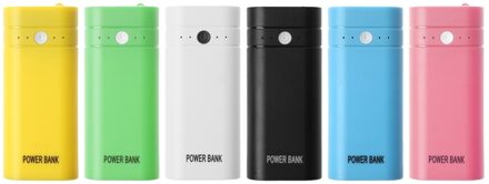 USB Powerbank doos 2x18650 Battery Charger 5600mah Power Bank Box Shell Case DIY Kit Voor Alle Smartphone