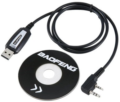 USB Programming Cable/Cord CD Driver for Baofeng UV-5R / BF-888S handheld transceiver