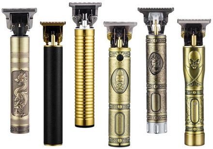 USB rechargeable ceramic T9 Trimmer barber Hair Clipper Machine hair cutting Beard Trimmer Hair Men haircut Styling tool