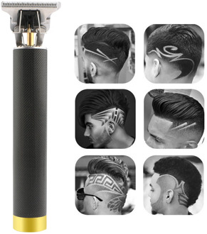 USB Rechargeable Hair Clipper Professional Electric Hair Trimmer Cordless Beard Shaver Head Hair Cutting Machine For Men Mower