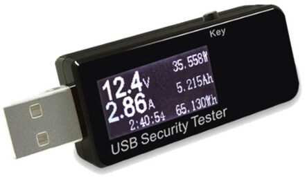 Usb Security Tester Lcd Display Mini Usb Stroom Voltage Power Testen Instrument Mobiele Telefoon Oplader Veiligheid Monitor