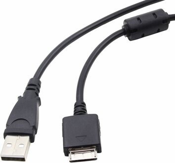 USB sync charge cable Cord voor Sony Walkman NWZ-S545 MP3 media player