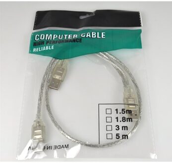 USB Type A naar 2x Type A kabel 1.5m OP=OP! - small