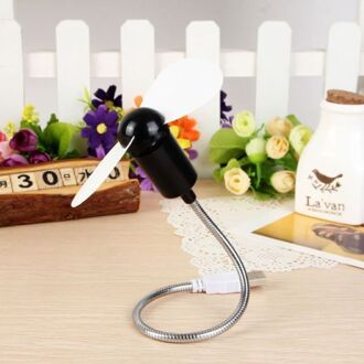 Usb Ventilator Draagbare Verwijderbare Mini Fan Voor Power Bank & Notebook & Computer Zomer Gadget Desktop Mini Ventilator Koele fan zwart