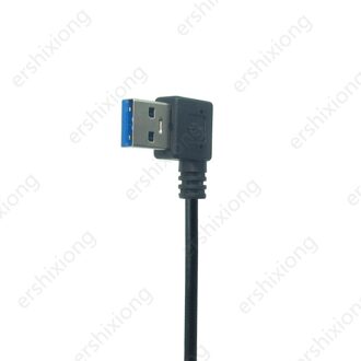 Usb Verlengkabel Usb 3.0 Man-vrouw Haakse 90 Graden Usb Adapter Up/Down/Links/rechts Cabo Usb 0.2M