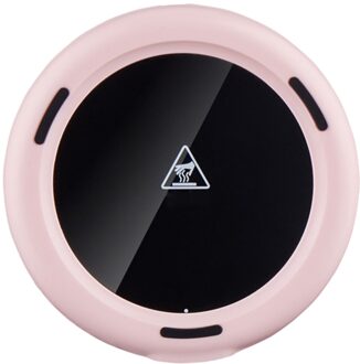 Usb Verwarmde Coaster 55 Graden Warm Cup Mat Koffie Mok Warmer Constante Temperatuur Verwarming Fles Warmer Verwarming Base roze