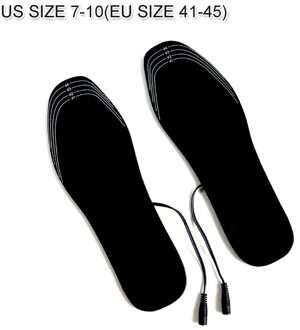 Usb Verwarmde Inlegzolen Elektrische Foot Warming Pad Voeten Warmer Sok Pad Mat Winter Outdoor Sport Verwarming Inlegzolen Winter Warm EUR 41-45