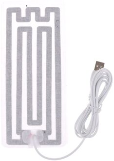 Usb Verwarmde Jas Jas Vest Accessoires Carbon Fiber Verwarmd Pads Warm Nek Snelle-Verwarming lucht blauw