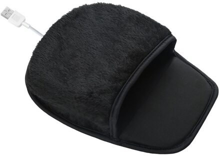 Usb Verwarmde Mouse Pad Mousepad Mat Mause Handwarmer Met Wristguard Warm Winter Muis Mat Usb Poort Met Wristguard # yj