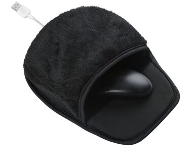 Usb Verwarmde Muismat Handwarmer Met Wristguard Warme Winter Roze Top Selling Modieuze zwart