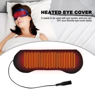 Usb Verwarming Stoom Slaapmasker Oogmasker Anti Dark Circle Eye Patch Eye Massager Vermoeidheid Relief Slaap Reizen Oog Schaduw Masker timing