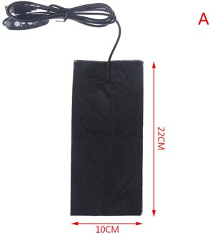 Usb Warme Pasta Pads Snel Verwarming Carbon Fiber Verwarming Pad Veilig Draagbare Verwarming Warmer Pad Voor Doek Vest Jas schoenen Sokken