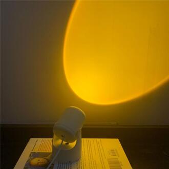 Usb Zonsondergang Licht Vloer Tafellamp Woonkamer Slaapkamer Projectie Regenboog Licht Tiktok Rekwisieten Verlichting Cafe Bar Decoratieve Verlichting 01