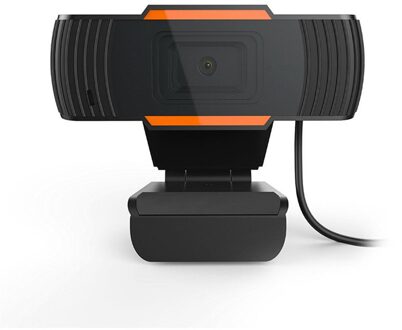 USB2.0 720P Hd Camera Computer Pc Laptopwebcam Met Microfoon Webcam Voor Computer Video Bellen Rood