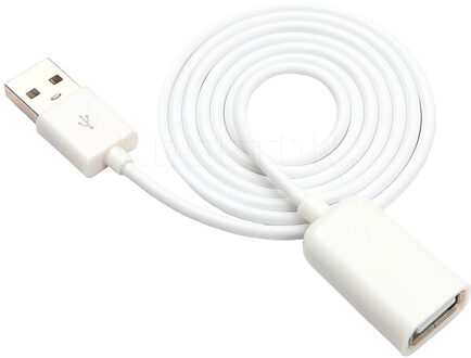 USB2.0 A Man-vrouw Extension Data Extender Lading Extra Kabel Voor Iphone 6 Plues Samsung Note4 S6 Rand laptop Cord wit / 0.5m