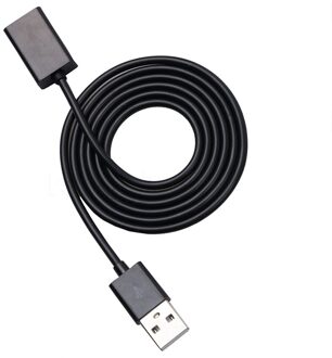 USB2.0 A Man-vrouw Extension Data Extender Lading Extra Kabel Voor Iphone 6 Plues Samsung Note4 S6 Rand laptop Cord zwart / 0.5m